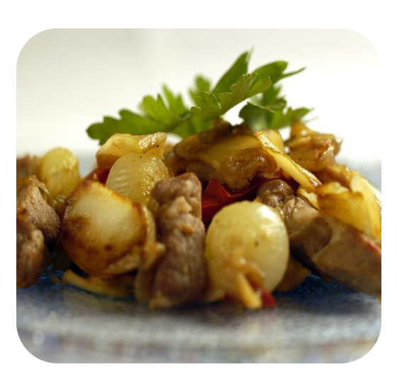 Recette de sauté de porc à l'ail