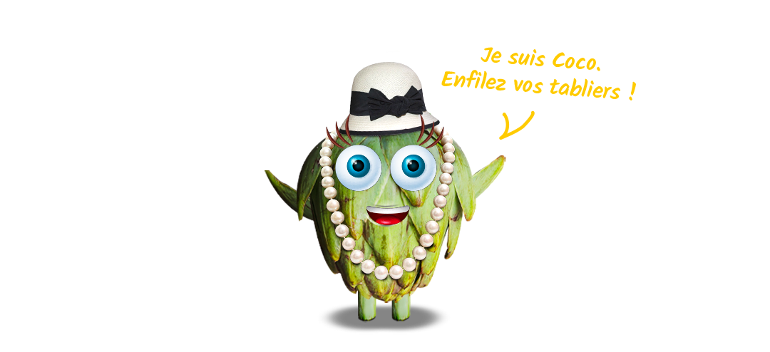 Cuisiner avec Coco l'artichaut