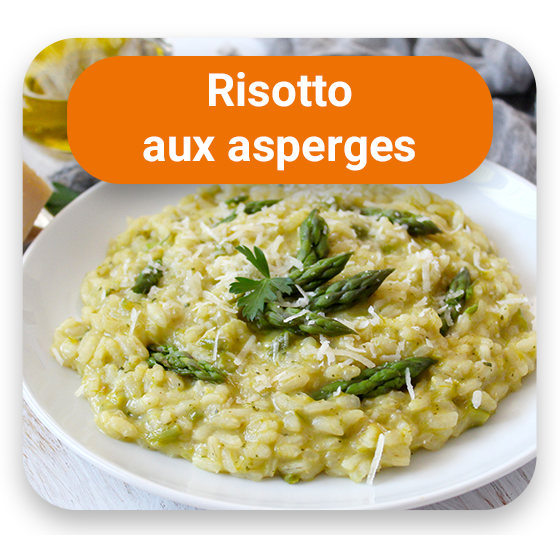 Recette de risotto aux asperges
