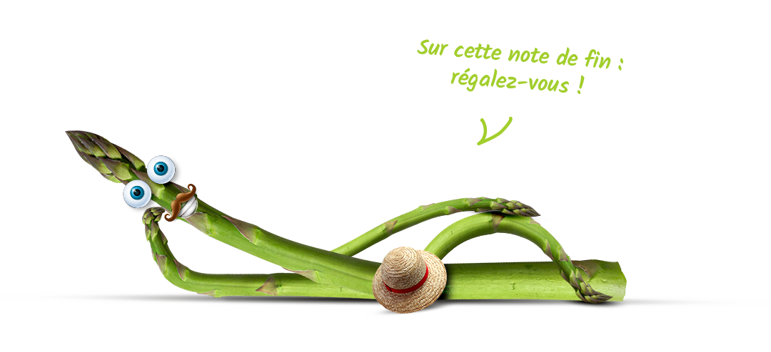 Régalez-vous avec Sergio l'asperge