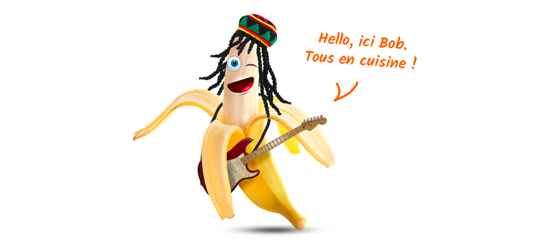 Cuisiner avec Bob la banane