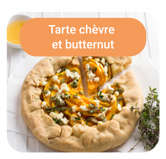 Recette de tarte au butternut