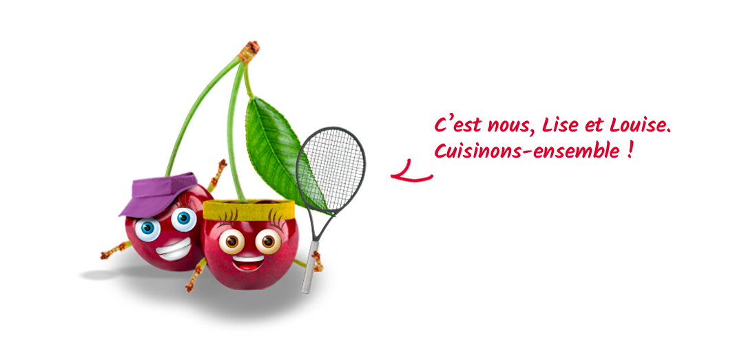 Cuisiner avec Lise et Louise les cerises