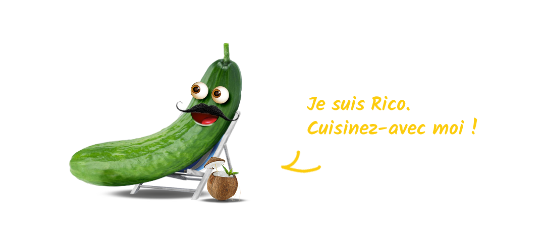 Cuisiner avec Rico le concombre