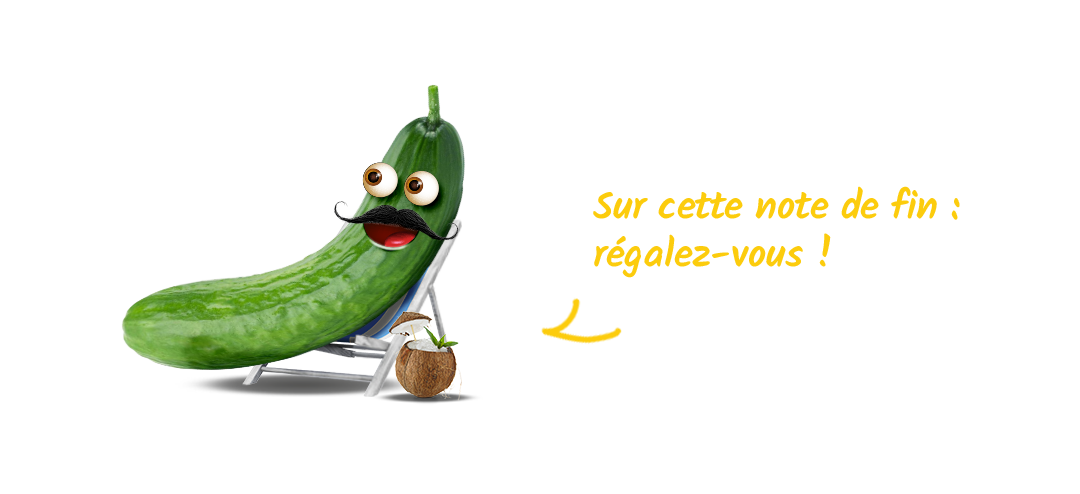Régalez-vous avec Rico le concombre