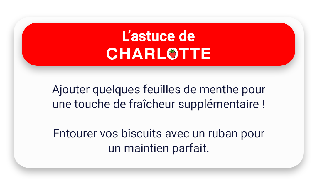 Astuce de Charlotte la fraise