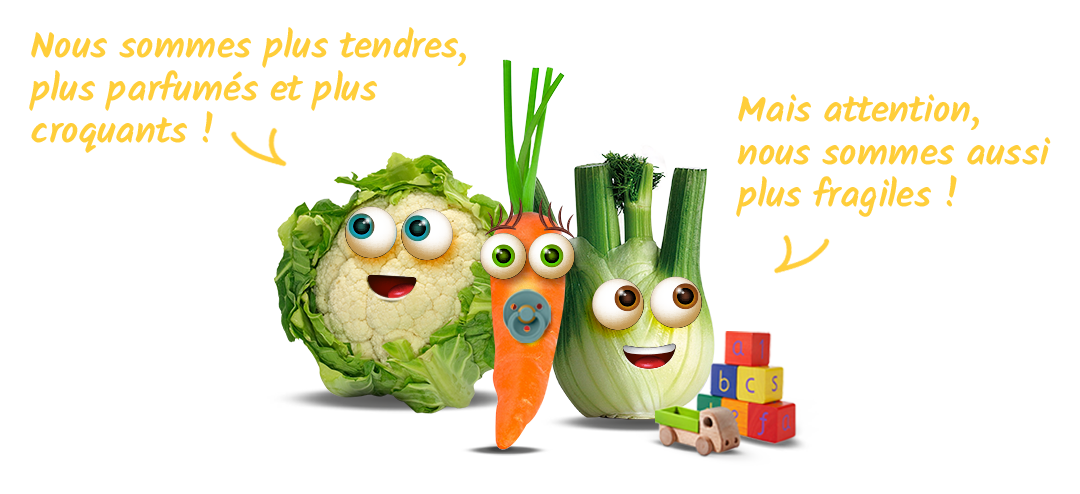 Pourquoi on aime les mini-légumes