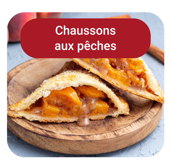 Chaussons aux pêches