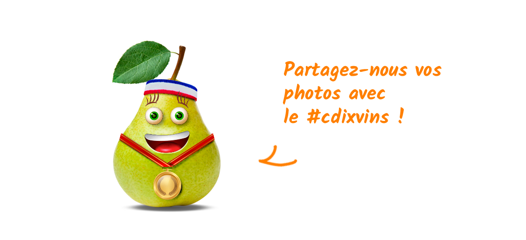 Victoire la poire sur les réseaux sociaux