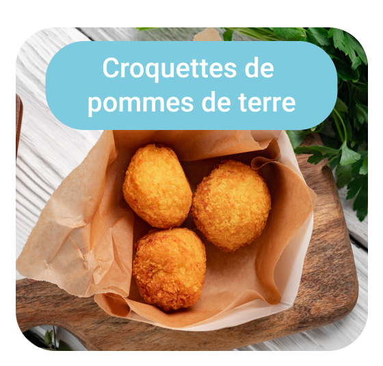 Recette de croquettes de pommes de terre
