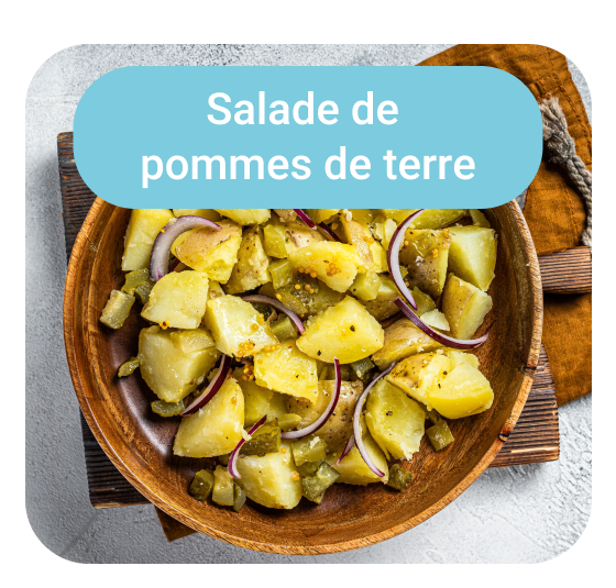 Recette de salade de pommes de terre