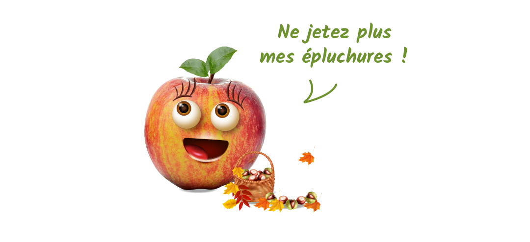 Que faire des épluchures de pomme