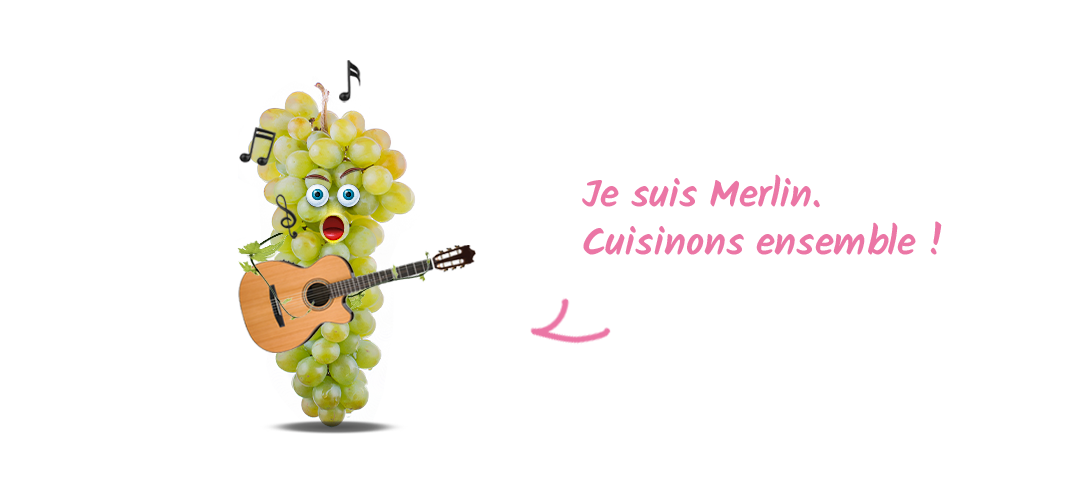 Cuisiner avec Merlin le raisin