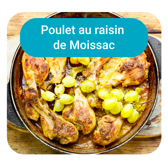 Poulet au raisin de Moissac