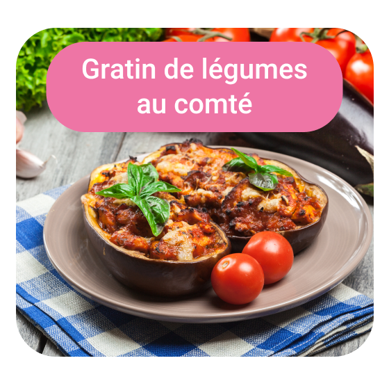 Recette de gratin au comté