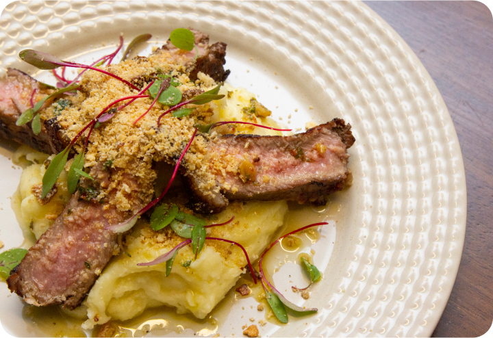 Boeuf sauce chimichurri