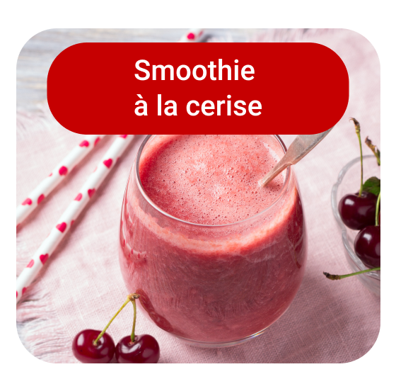 Smoothie à la cerise